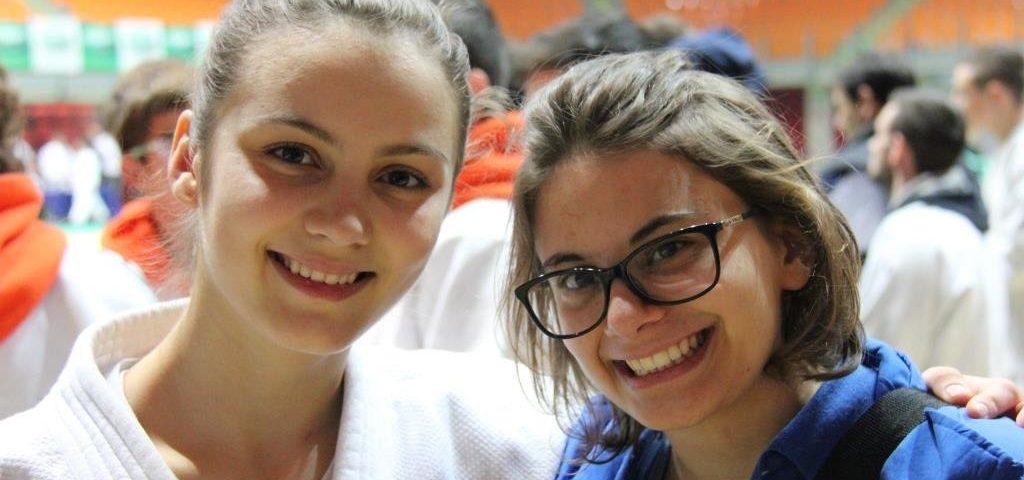 Alina e Costi Judo al femminile al Ginestrini