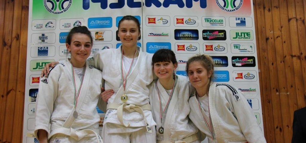 Campionato regionale judo 2015 Balanuta e Tesini sul podio