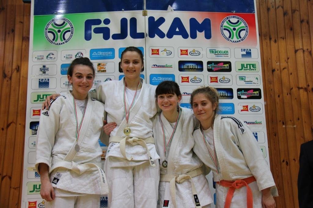 Campionato regionale judo 2015 Balanuta e Tesini sul podio