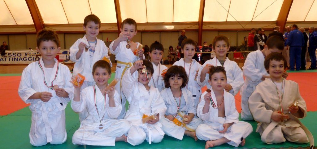 I Bambini delle palestre Budokan a Castelmaggiore