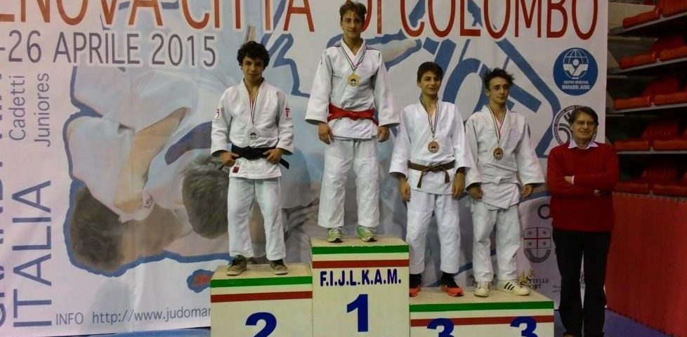 Bertuzzi Andrea a podio al Gran Prix Colombo 2015