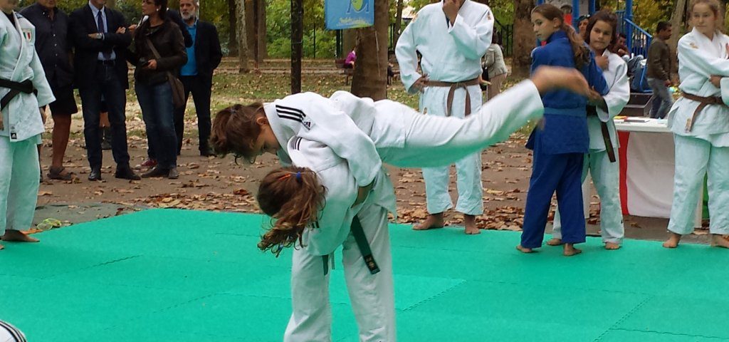 Judo alla velostazione di Bologna