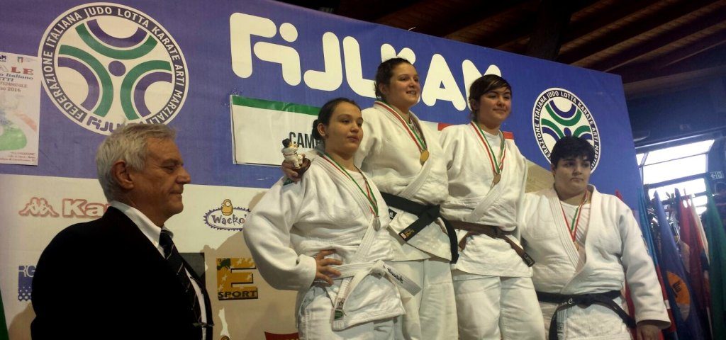 Matilde Leonelli sul podio del Campionato Italiano Cadetti