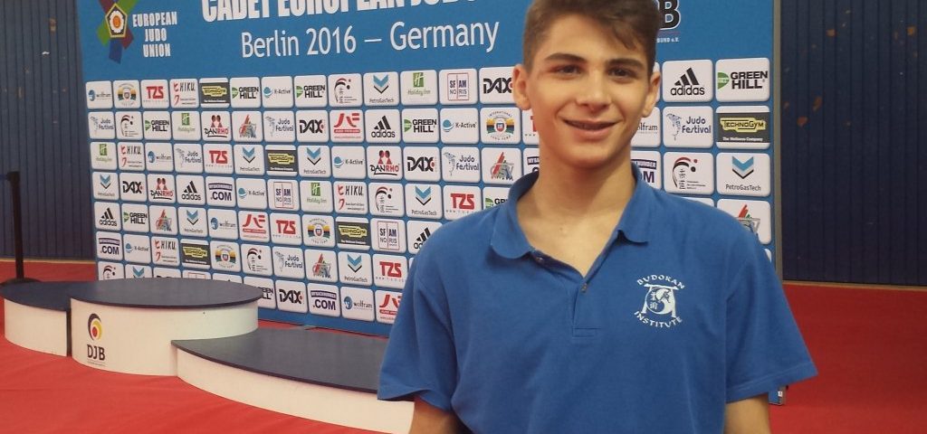 Andrea Bertuzzi all'European Cup Judo di Berlino