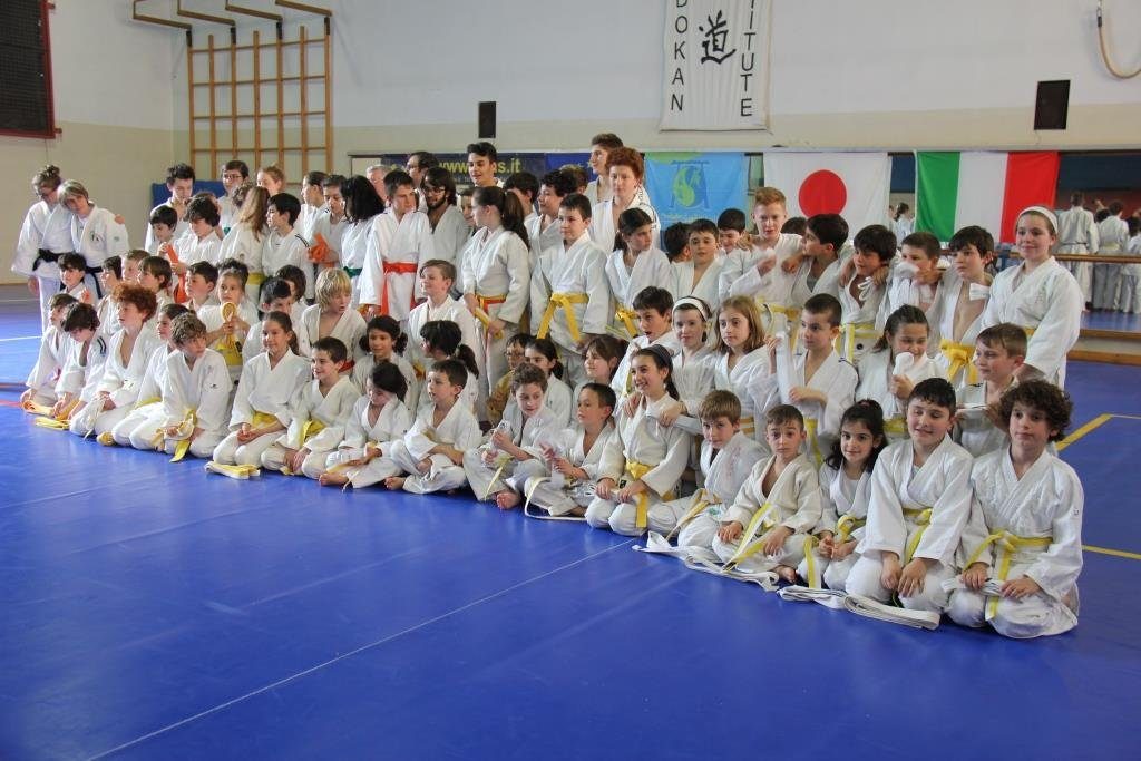 Cerimonia passaggio di grado di Judo