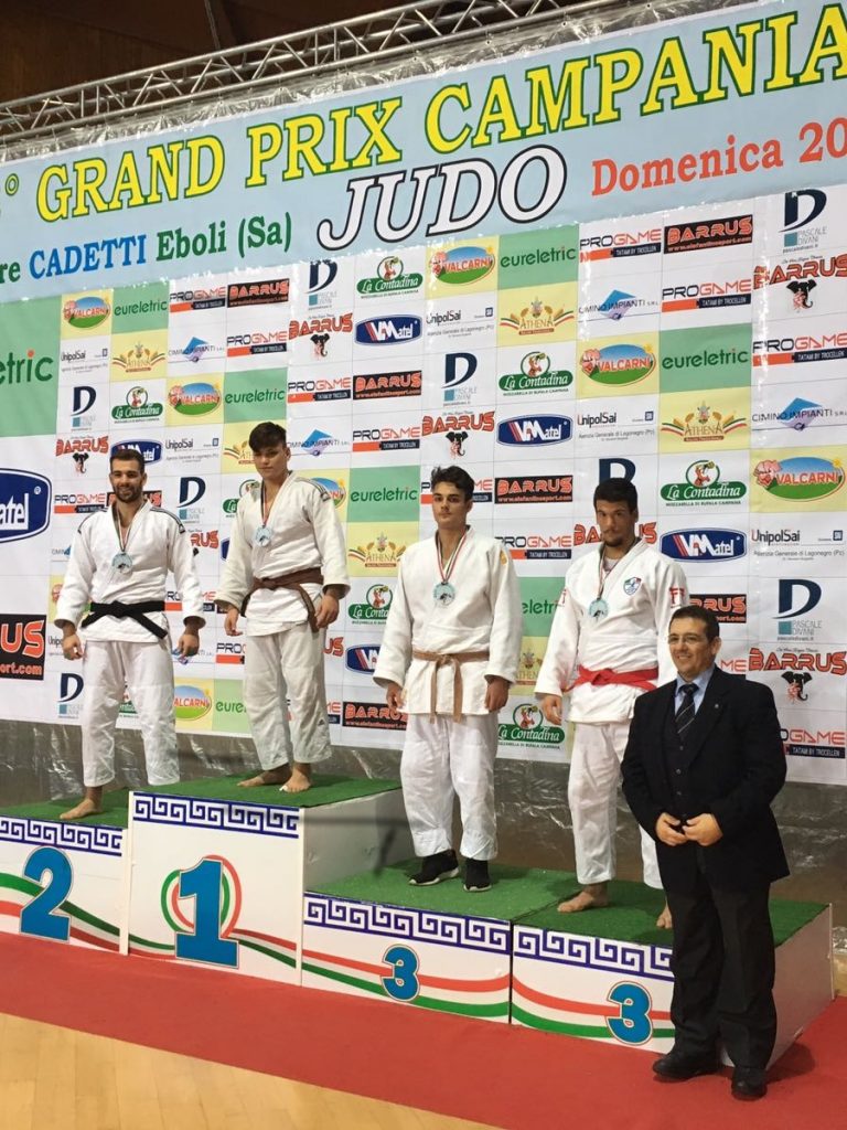 Gasparri Podio al Gran prix Juniores